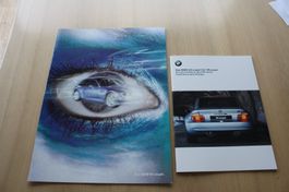 BMW M Coupé Prestige Prospekte & Z3 Coupe 2.8/M Prospekt `89